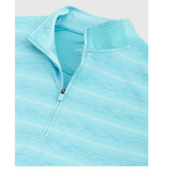 NWT johnnie-O Men's Bert Quarter-Zip Pullover - Baja - Size Medium - Picture 2 of 4